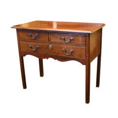 Georgian Cuban Mahogany Lowboy