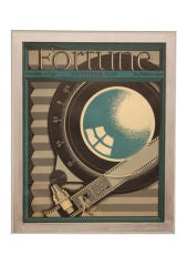 Vintage Industrial-Themed Fortune Covers 1932-1941