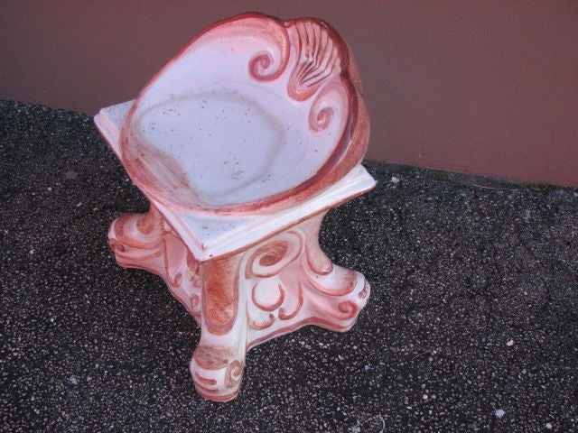 Pair of Italian Terra Cotta Garden Seats