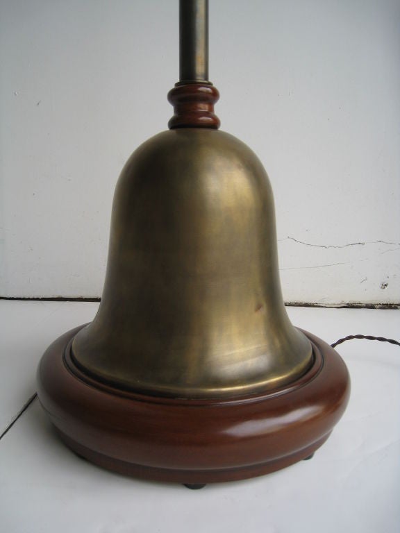 Monumental French Swing Arm Floor Lamp