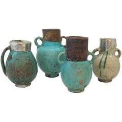 Vintage COLLECTION OF EARTHENWARE POTTERY / VASES