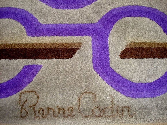 Large Carpet by Pierre Cardin