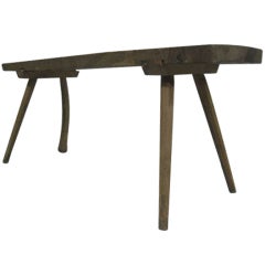 French 1930s Modern Craftsman Writing Table/Console 4