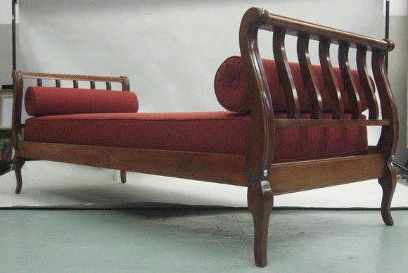 Mid-Century Modern French 1940s Daybed Attributed to Jean Maurice Rothschild