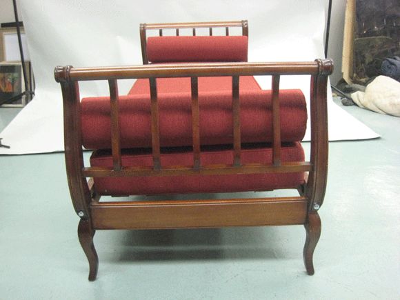 French 1940s Daybed Attributed to Jean Maurice Rothschild In Good Condition In New York, NY