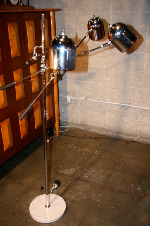 Italian 60s Arredoluce 3 Arm Floor Lamp