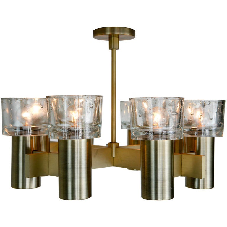 Lightolier Chandelier at 1stDibs