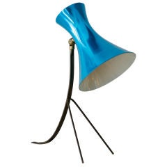 Hagenauer Anodized Aluminum Table Lamp