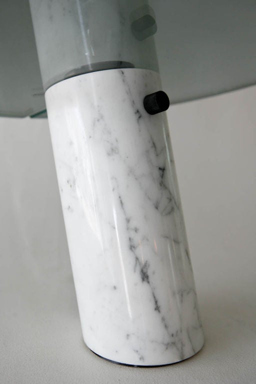Marble ACHILLE AND PIER GIACOMO CASTIGLIONI SNOOPY LAMP