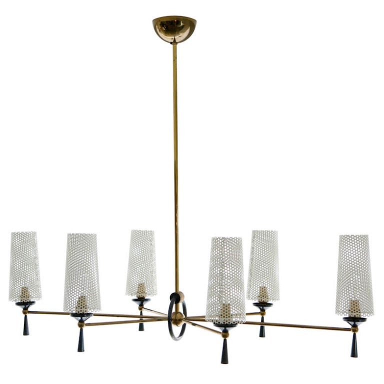 Rare Boris Lacroix Chandelier