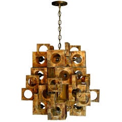 Feldman Cubist Chandelier