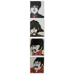 Set of Original Vintage Beatles Prints