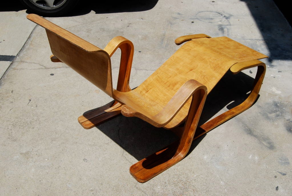 Mid-20th Century Marcel Breuer Isokon Chaise