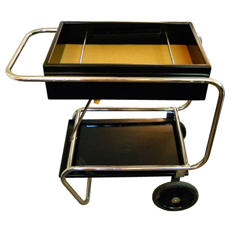 Rare Gilbert Rohde Barcart for Troy Sunshade