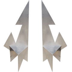 Awesome Asymmetrical Aluminum Chairs-35 Available