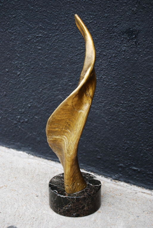 A really nice bronze casting on a marble base.