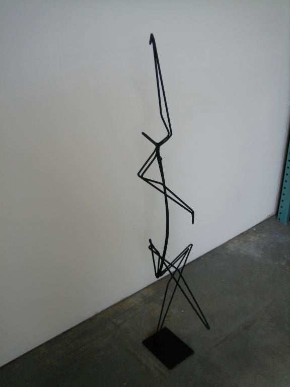 A wonderful sculpture by this Bay area modernist sculptor and jewelry designer.