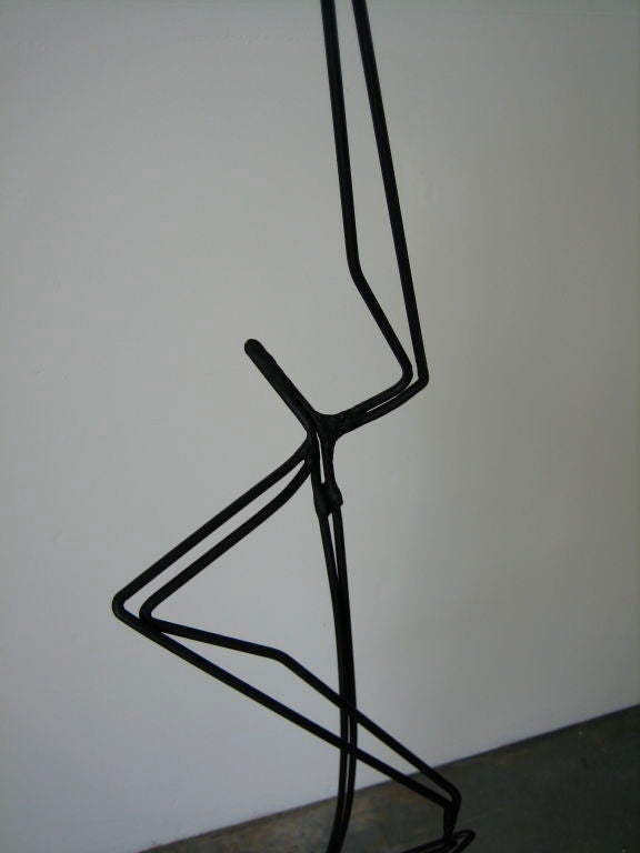 American Abstract Figural Floor Sculpture by Robert Dhaemers For Sale