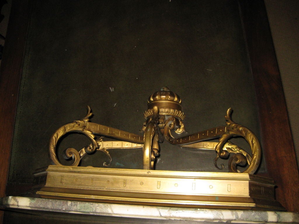 Bronze and Marble Console Table