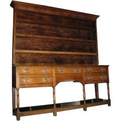 Charming Oak Welsh Dresser