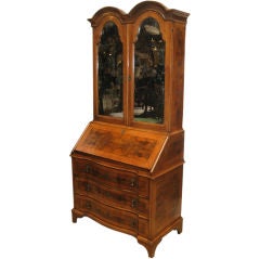 Italian  Double Domed Secretary in the English Style