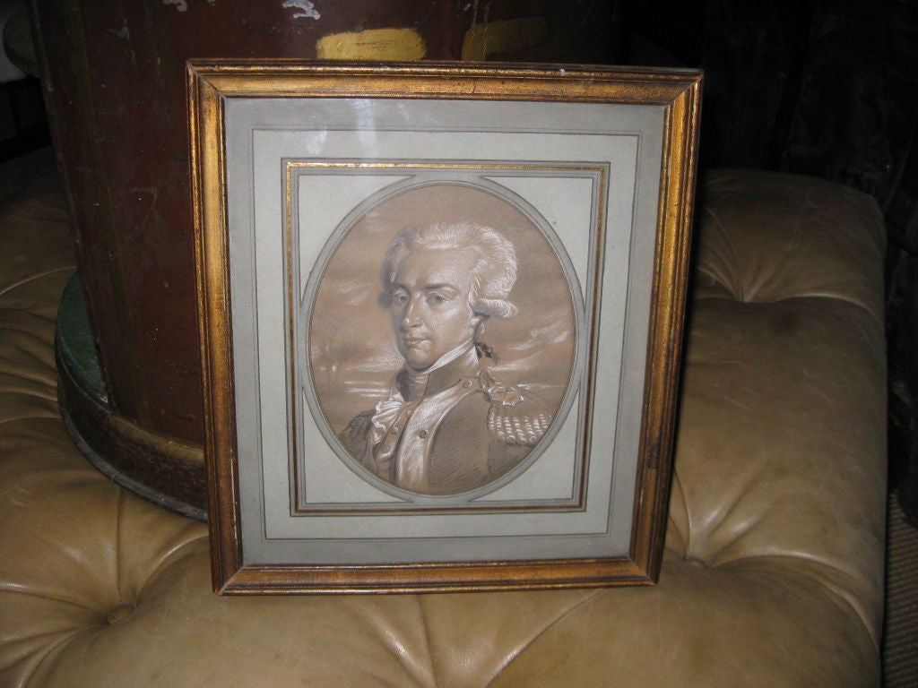 18th Century and Earlier 18th C French School Portrait of a Gentleman For Sale