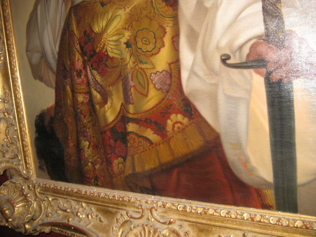 Stunning large painting of the heroine Judith