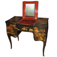 Chinoiserie Decorated French Dressing Table