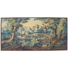 Block Printed Wall Paper Fragment