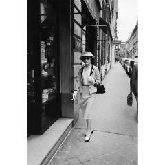 Mark Shaw-Editioned Portrait of Coco Chanel #14 , Paris, 1957