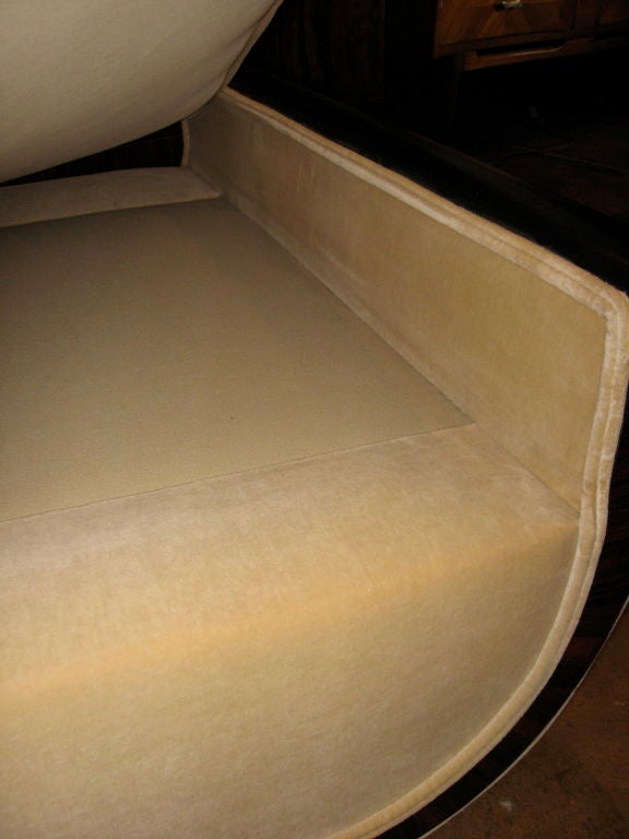 Swedish Art Deco Day Bed in Rosewood and Ebonized Birch ca. 1920 4