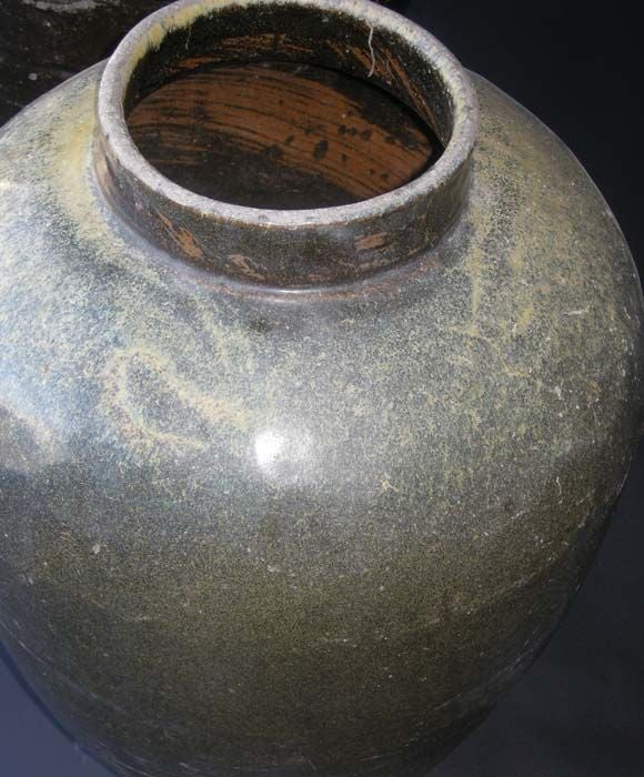 Antique Japanese Wine Storage Pots 1