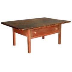 Painted Antique Low Table