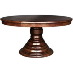Round Beehive Pedestal Table