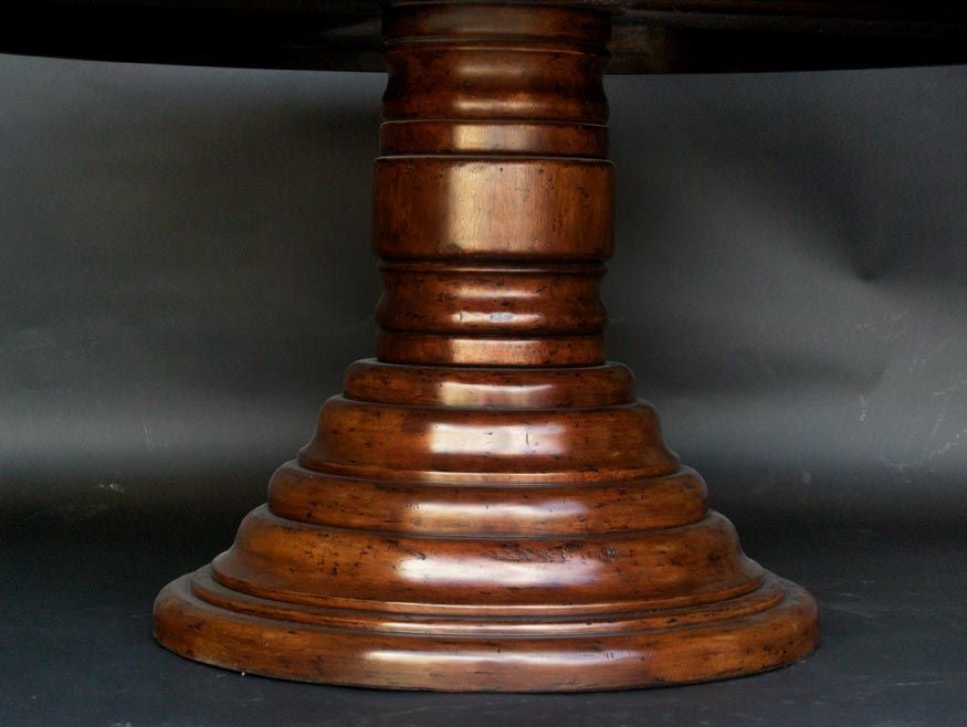 American Round Beehive Pedestal Table