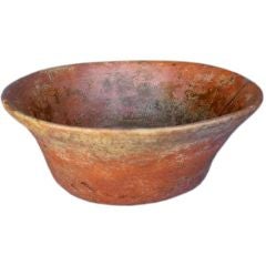 Pre Columbian Ceramic Bowl