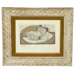 George Braque Signed and Numbered Color Litho