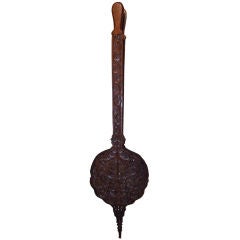 Antique Late 19th c. English Long-Handled Bellows
