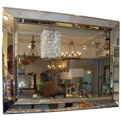 Vintage Venetian Rectangular Mirror
