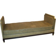 Vintage Jansen Leather day bed
