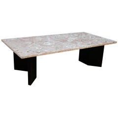 Paul Frankl Marble Top Coffee Table