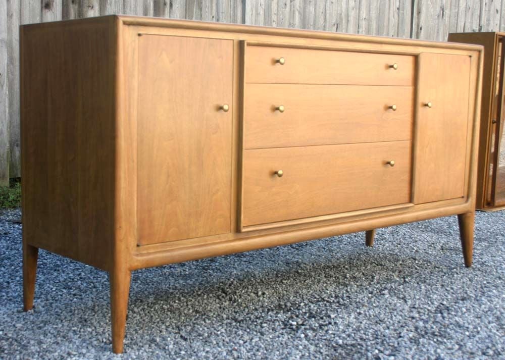 American John Stuart Walnut Sideboard