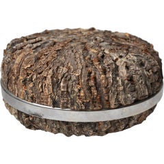 Round Bark Box - Gabriella Crespi