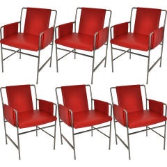 "Envelope" Chairs, Set of Six - Ward Bennett