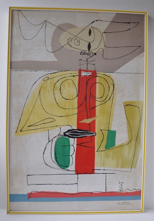 Color Lithograph - Le Corbusier