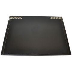 Stitched Leather Blotter - Gucci Stitched Leather Blotter - Gucci