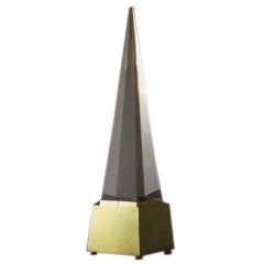 Gabriella Crespi "Pyramid" table lamp