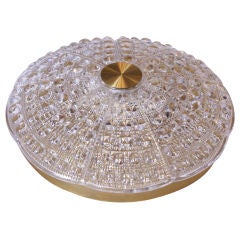 Plate Chandelier by Orrefors