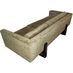 A Sofa by Brayton on Block Legs