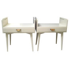 Pair of Danish Modern Bedside Tables